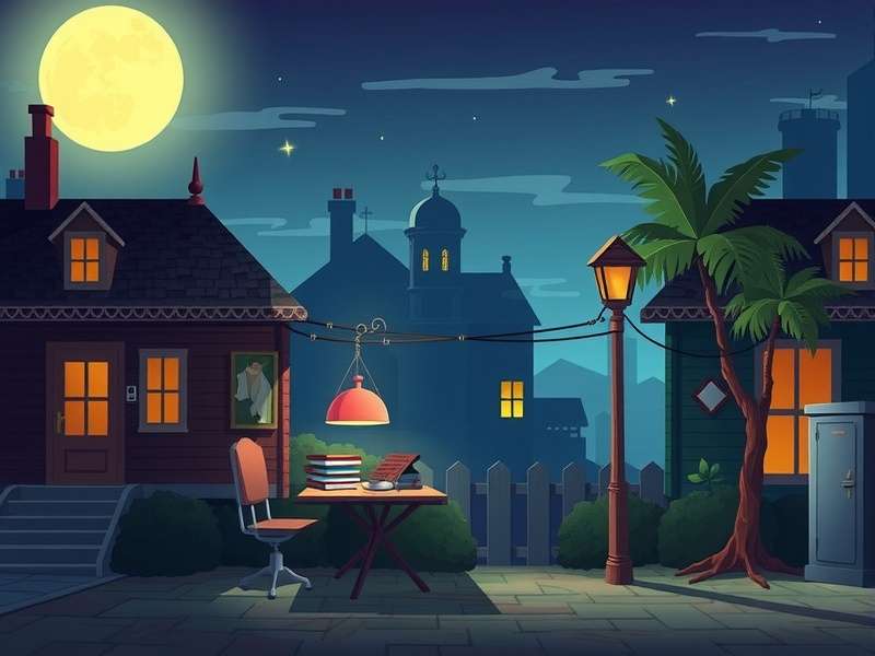 Moonlit Mysteries Game Scene